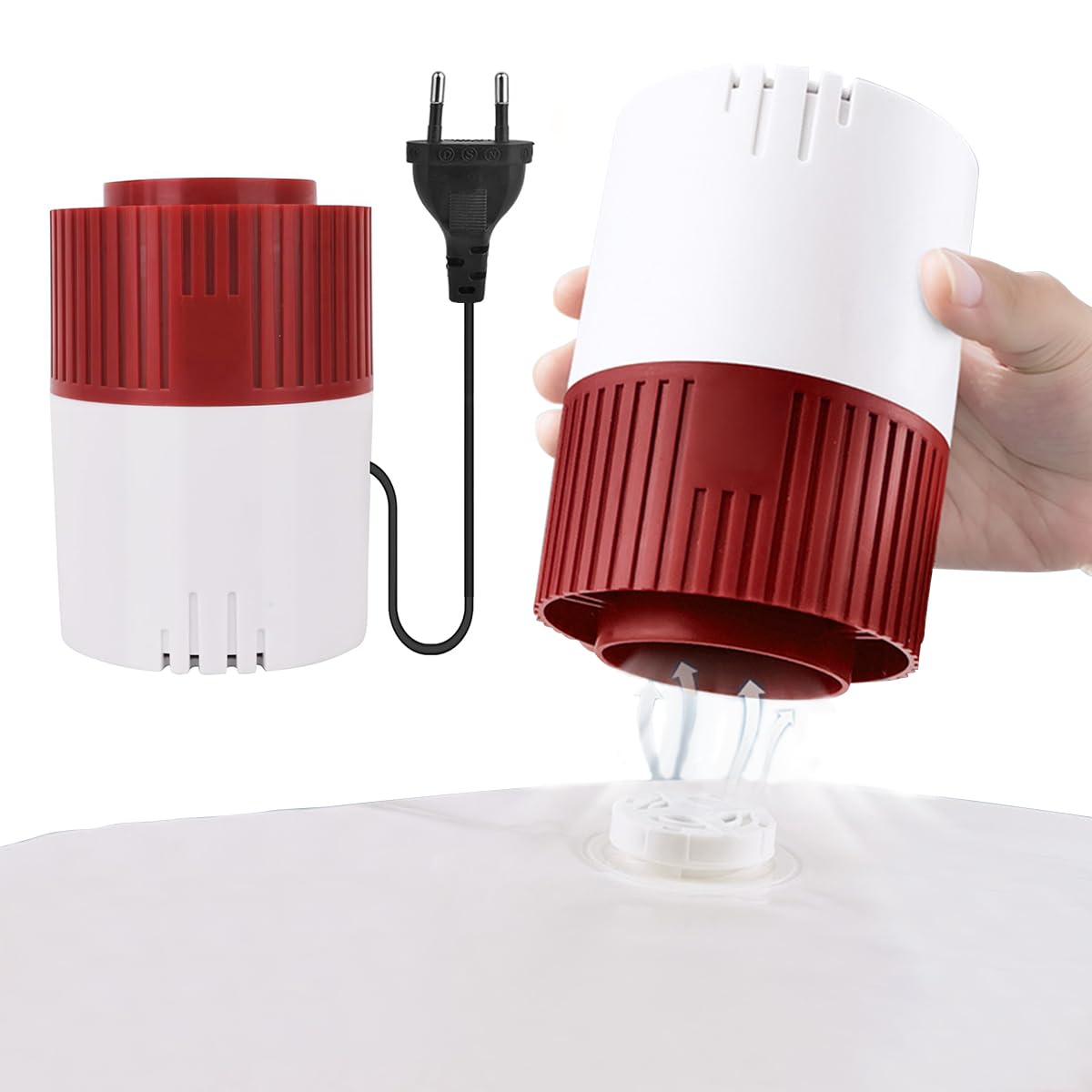 Serplex 30W Electric Air Pump for Vacuum Storage Bag Plug-in Handheld Electric Air Pump Vacuum Garment Bag High Suction Power Electric Air Pump for Most Vacuum Bags Serplex 30W Electric Air Pump for Vacuum Storage Bag Plug-in Handheld Electric Air Pump Vacuum Garment Bag High Suction Power Electric Air Pump for Most Vacuum Bags